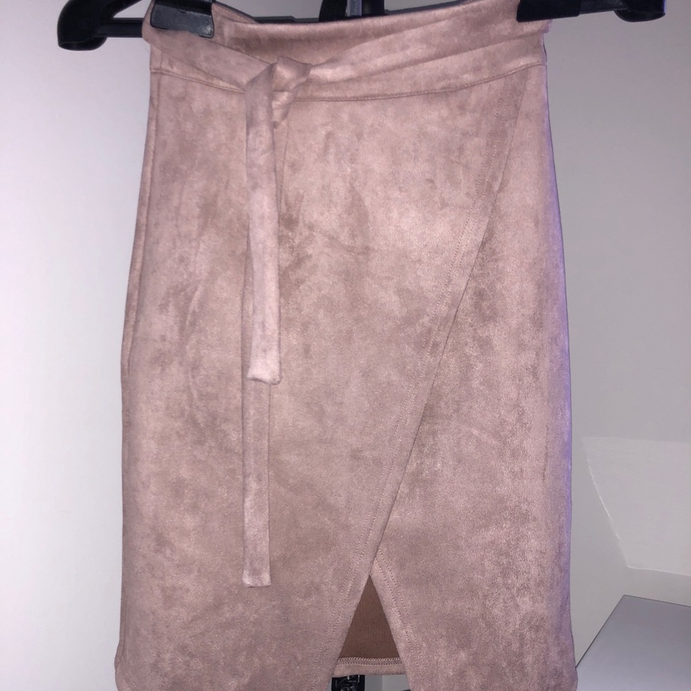 Naked Wardrobe Suede Skirt